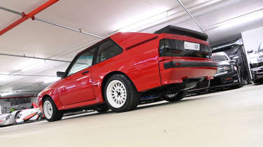 Audi quattro - rear three quater view