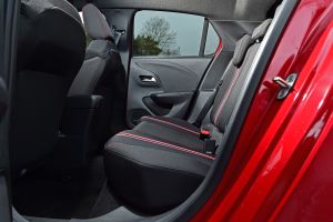 Vauxhall Corsa rear seats