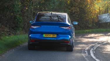 Skoda Enyaq Coupe - rear cornering