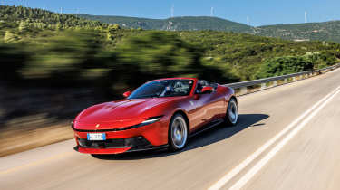 Ferrari Amalfi Spider - front action