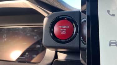 Toyota 4Runner - engine start button