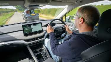 Skoda Enyaq - driving