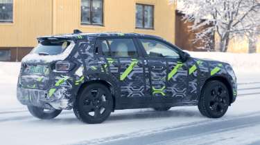 Jeep Avenger facelift - rear angled