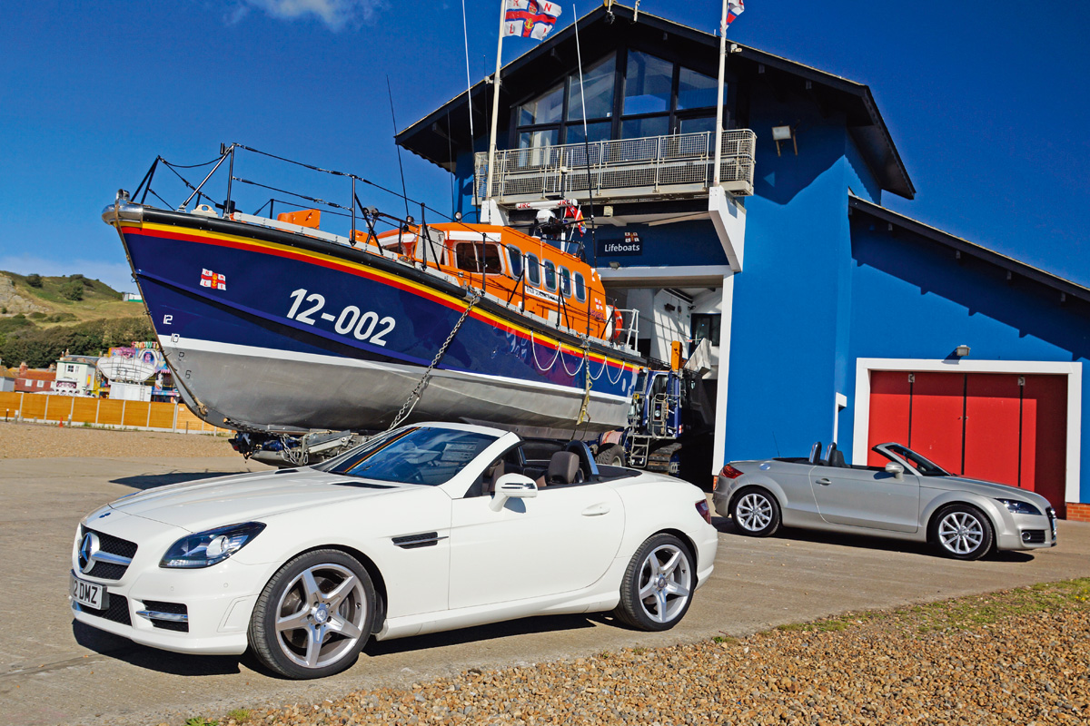 Mercedes Slk 250 Cdi Vs Audi Tt Auto Express