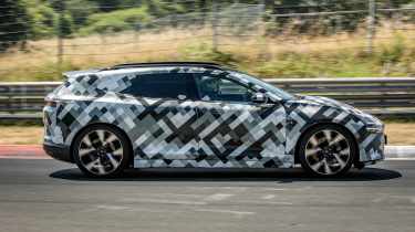 Polestar 4 SUV - dynamic side