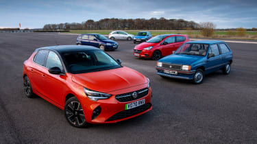 Vauxhall Corsa group test - main