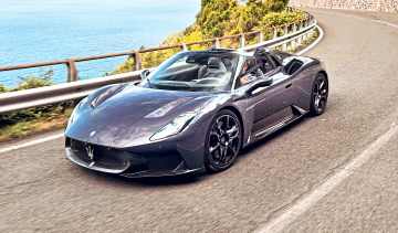 Maserati MCPura Cielo - front action