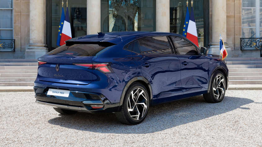 Президентский Renault Rafale - задняя статика