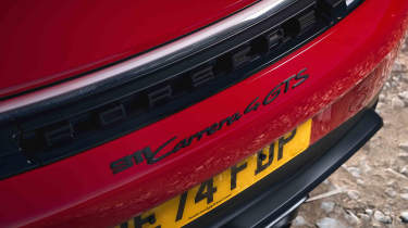 Porsche 911 Cabriolet - &#039;GTS&#039; badge detail