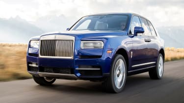 Rolls Royce Cullinan tracking