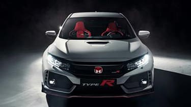 Honda Civic Type-R front leaked pic