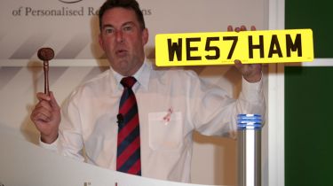 West Ham number plate