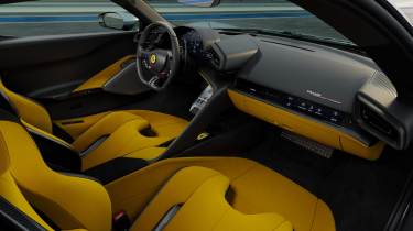 Ferrari 849 Testatrossa - interior