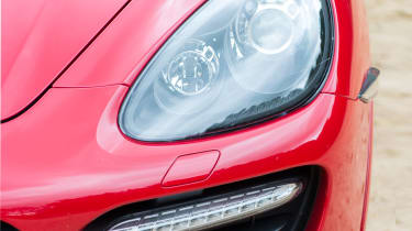 Porsche Cayenne GTS headlight detail