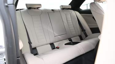 New BMW M240i - rear seats