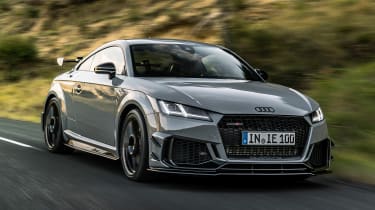 Audi TT RS Coupe iconic edition - front tracking