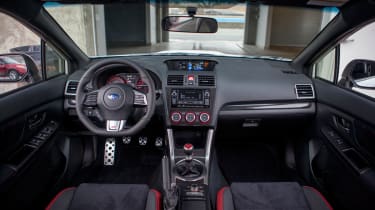 Subaru WRX STi interior 