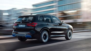 New BMW iX3 2021 facelift rear