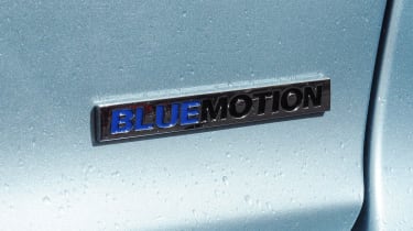 Volkswagen Golf BlueMotion badge