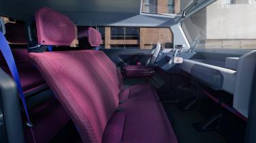 Dacia Hipster concept - front seats