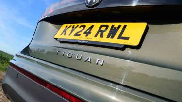 Volkswagen Tiguan - rear tailgate &#039;Tiguan&#039; badge