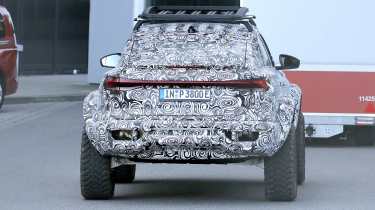 Audi Q6 e-tron Dakar (camouflaged) - rear action