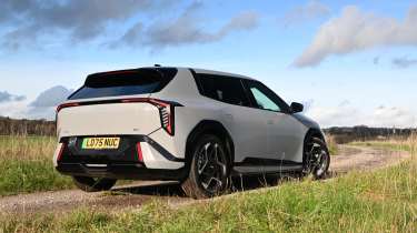 Kia EV4 - rear static 