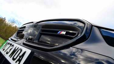 BMW i5 - &#039;M&#039; badge on grille detail