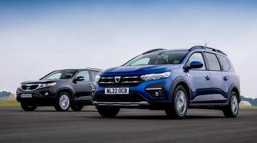 New Dacia Jogger vs used Kia Sorento - header