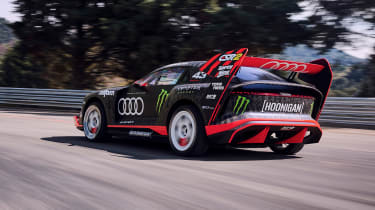Audi S1 e-tron quattro Hoonitron - rear action