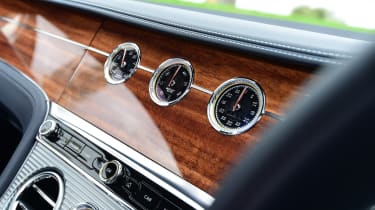Bentley Continental GT - revolving dashboard dials