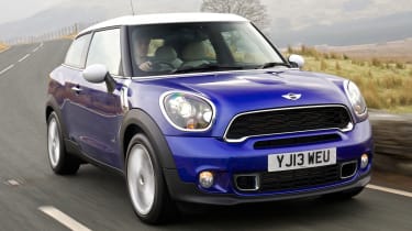 MINI Cooper SD Paceman front tracking