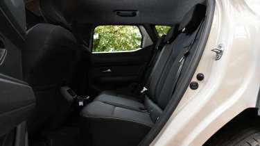 Dacia Duster - rear seats