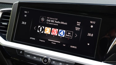 Vauxhall Grandland - touchscreen