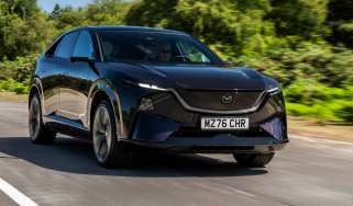 Mazda CX-6e - front tracking
