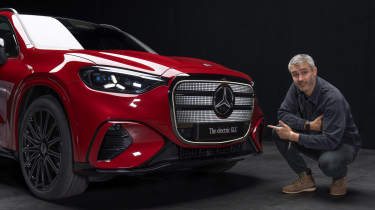 Richard Ingram with the Mercedes GLC