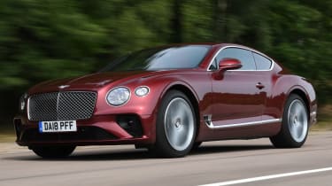 Used Bentley Continental GT Mk3 - front action