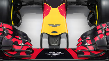 Red Bull F1 car - front detail