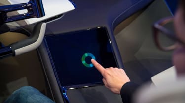 BMW HoloActive touch concept - touchscreen