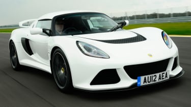 Lotus Exige S front tracking