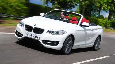 BMW 2 Series Convertible - front tracking