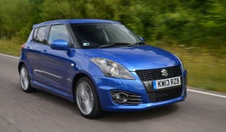Suzuki Swift Sport five-door front tracking