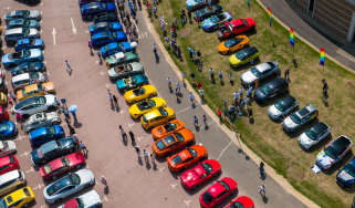 Petrol and Pride 2025 - arial shot