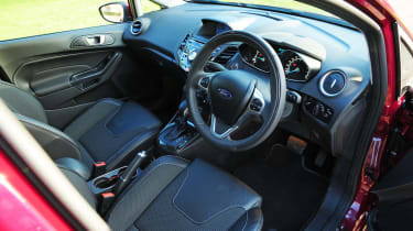 Ford Fiesta automatic 2014 interior