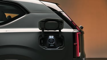 Volvo EX60 - rear profile