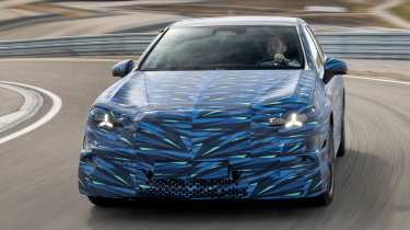 Mercedes C-Class prototype - front cornering