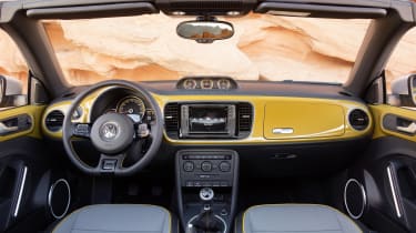 VW Beetle Dune interior