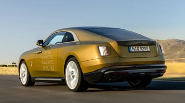 Rolls-Royce Spectre prototype - rear