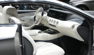Mercedes S-Class Coupe interior