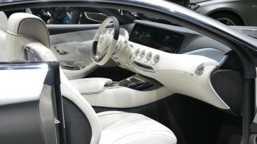 Mercedes S-Class Coupe interior